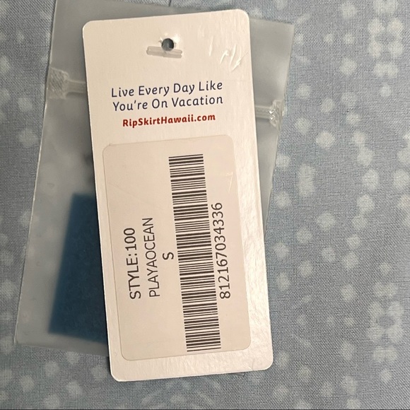 Rip Skirt Hawaii Wrap Skirt Small NWT Adjustable & Lightweight Swimsuit Coverup - Picture 10 of 12